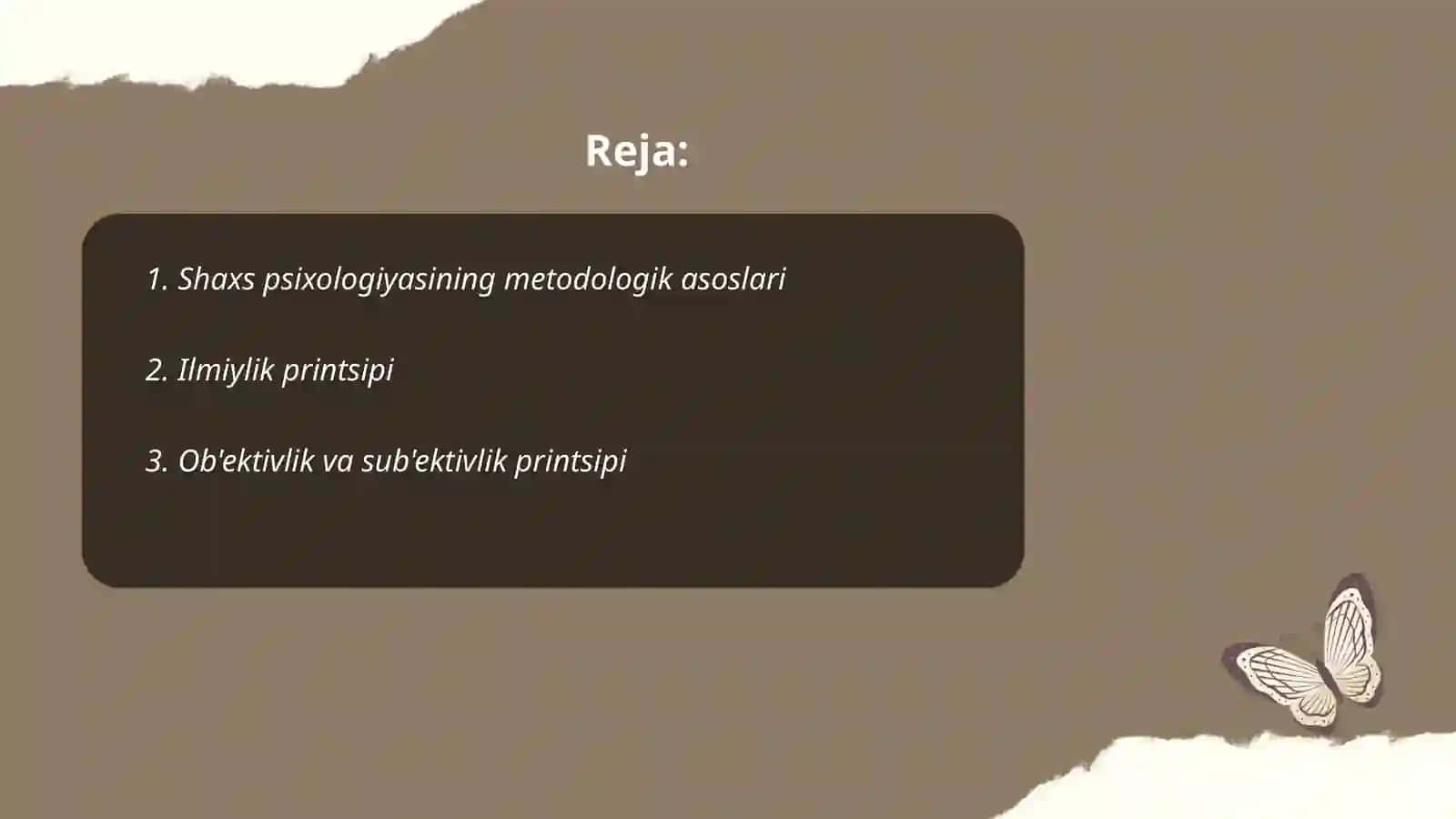 Shaxs psixologiyasining metodologik prinsiplari 2