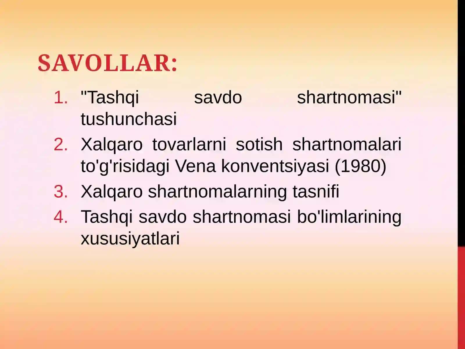 XALQARO SHARTNOMA 2