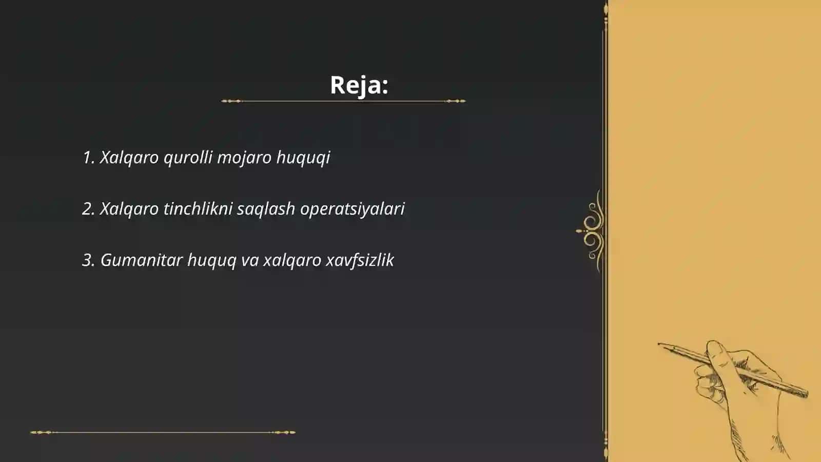 Xalqaro qurolli mojaro huquqi 2