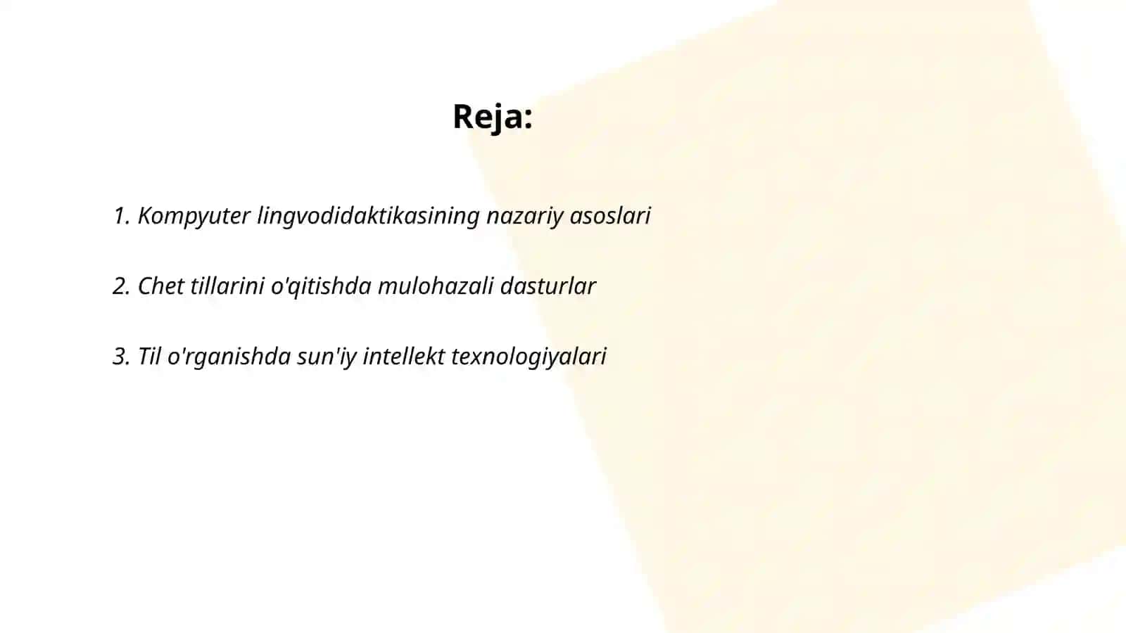 Kompyuter lingvodidaktikasi 2