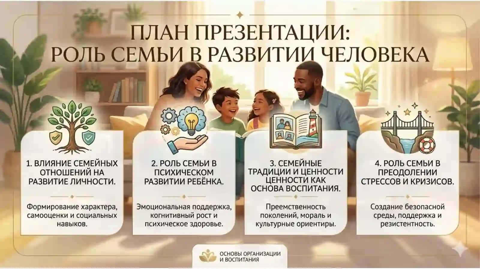 Роль семьи психическом развитие ребёнка 2