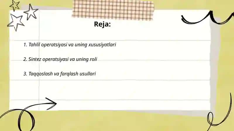Tahlil operatsiyasi 2
