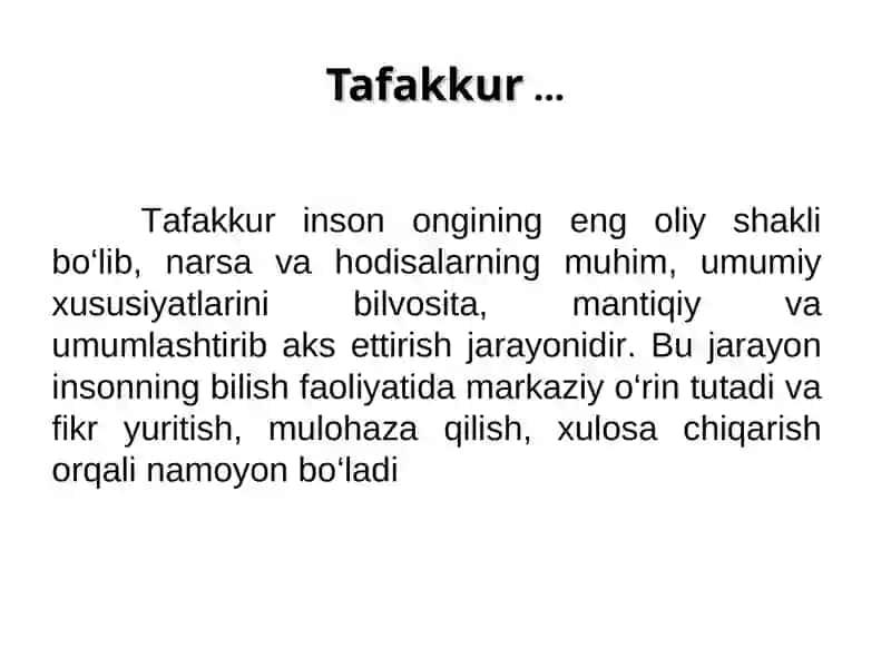 Tafakkur 2