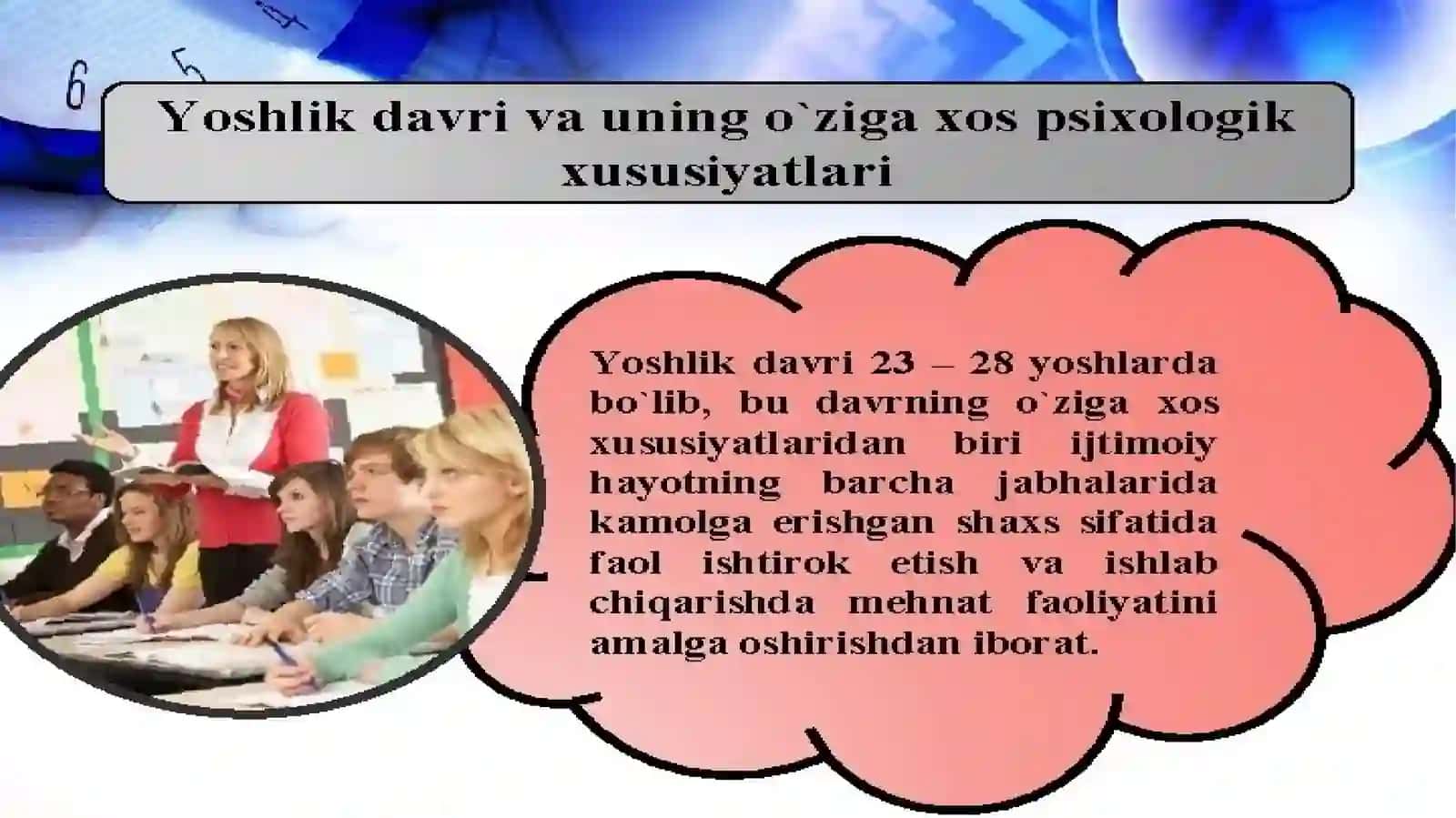 Yoshlik davri 2