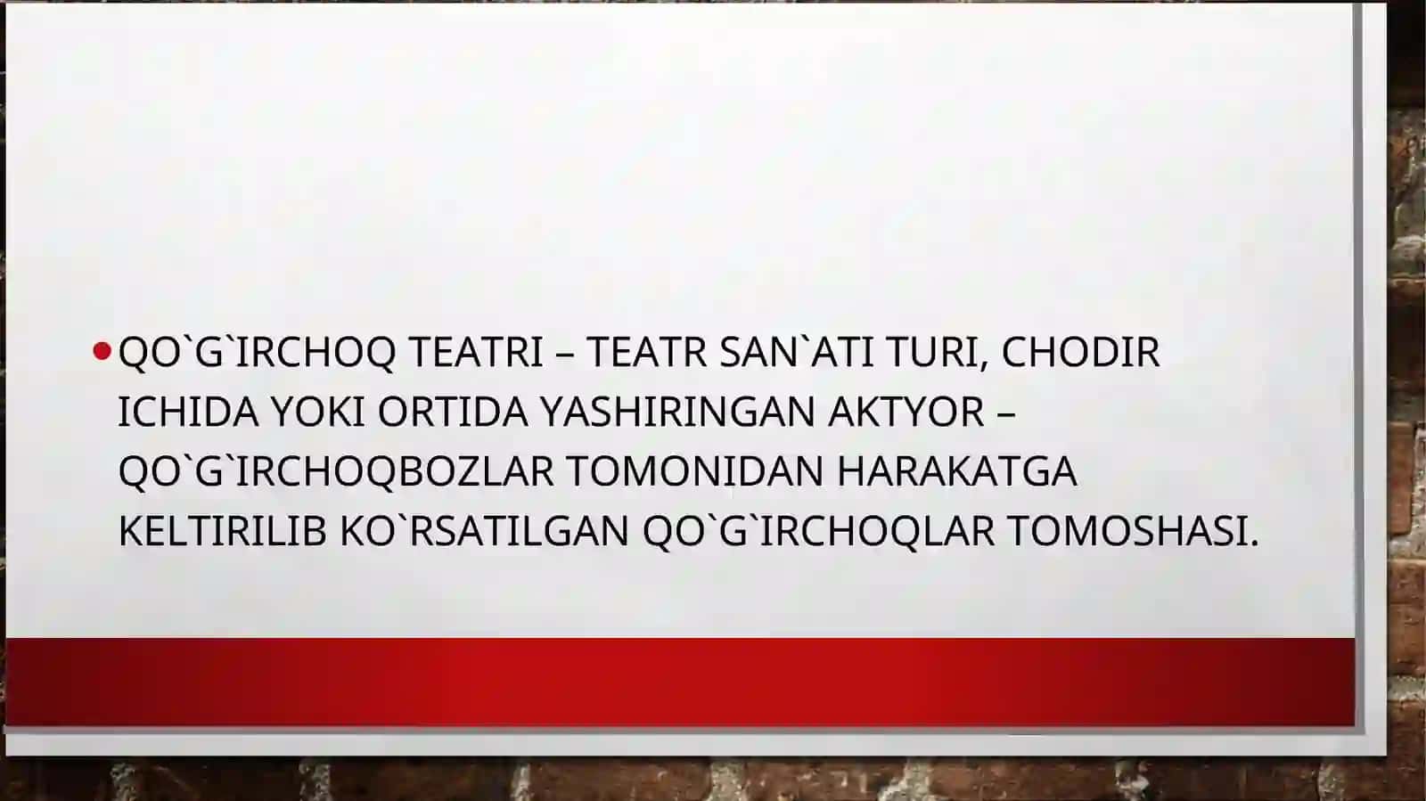 QO`G`IRCHOQ TEATIRI 2