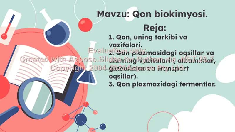 Qon biokimyosi 2