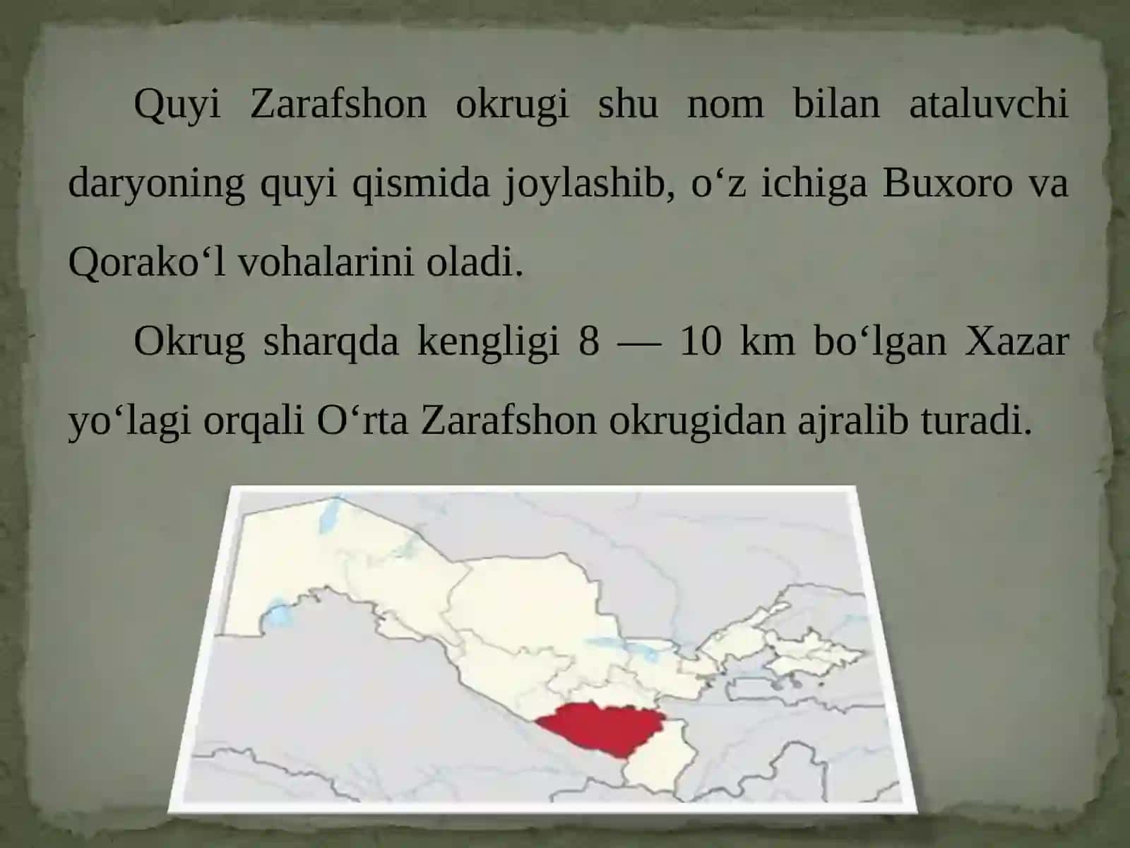 QUYI ZARAFSHON TABIIY GEOGRAFIK OKRUGI 2