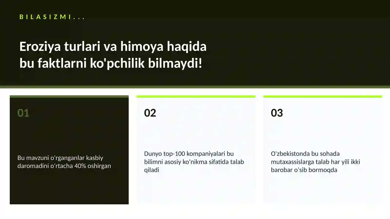 Eroziya turlari va himoya 2