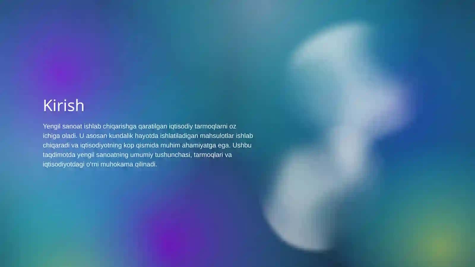 Yengil sanoat tarmoqlarining asosiy korinishi 2