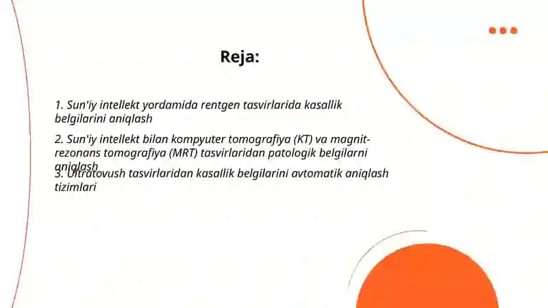 Sun'iy intellekt yordamida kasallik belgilarini aniqlash 2