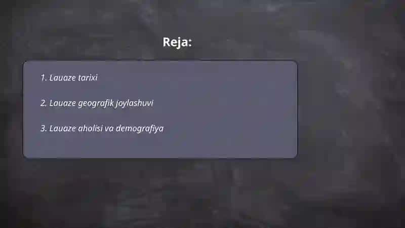 Lauaze 2