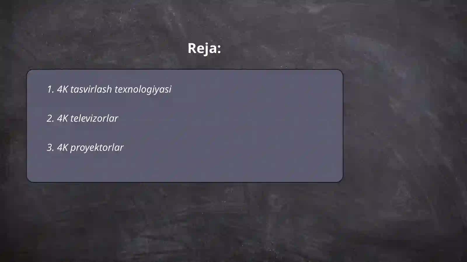 4K tasvirlash texnologiyasi 2
