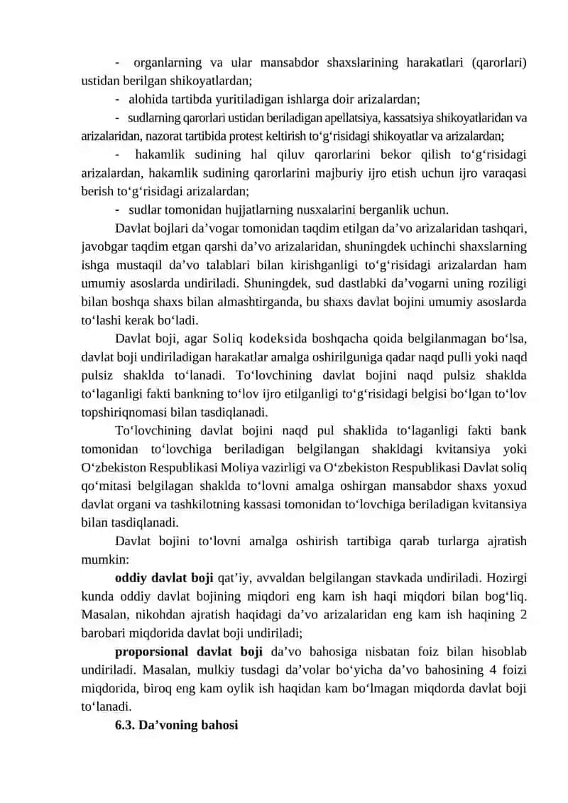 SUD XARAJATLARI 2