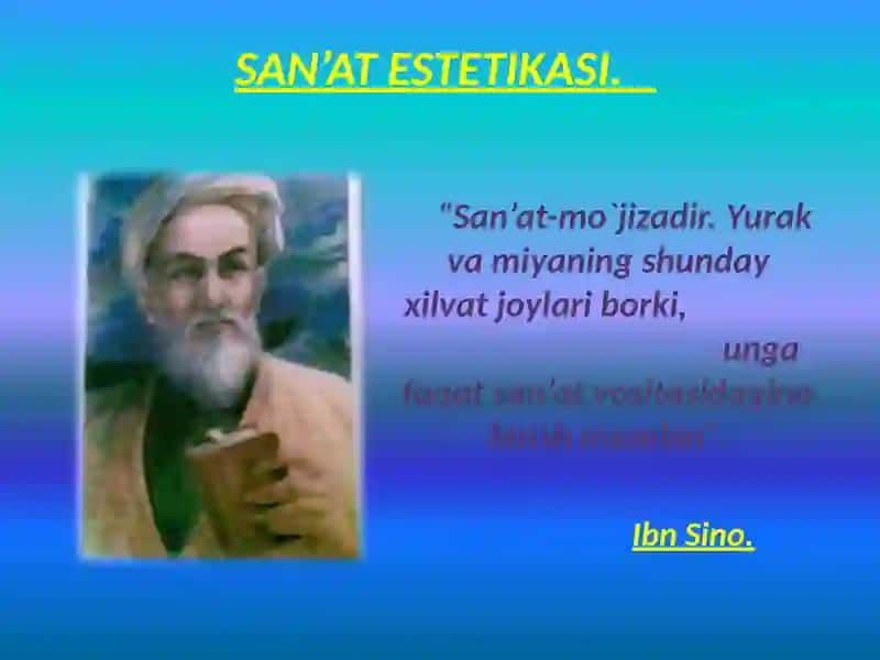 SAN’AT ESTETIKASI. 2