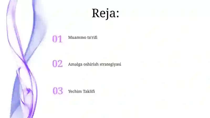 Yechim Taklifi 2