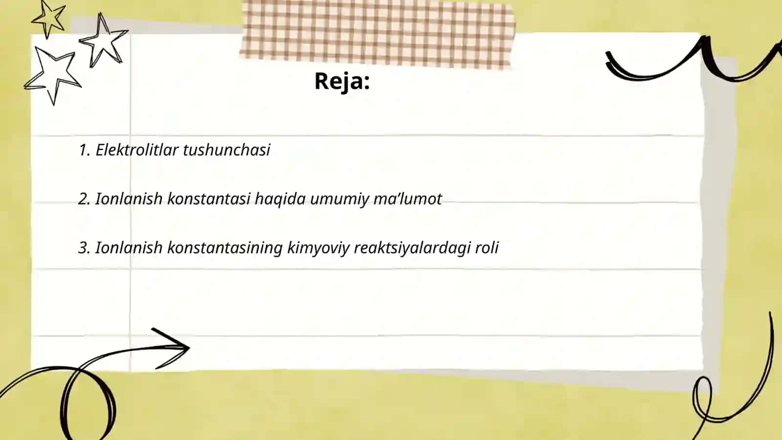 Elektrolitlar tushunchasi 2