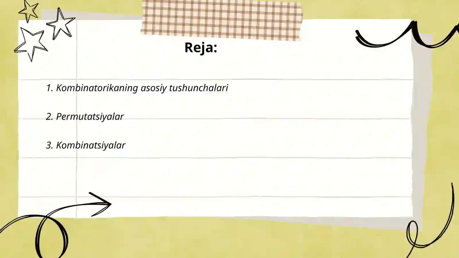 Qiziqarli kombinatorika 2