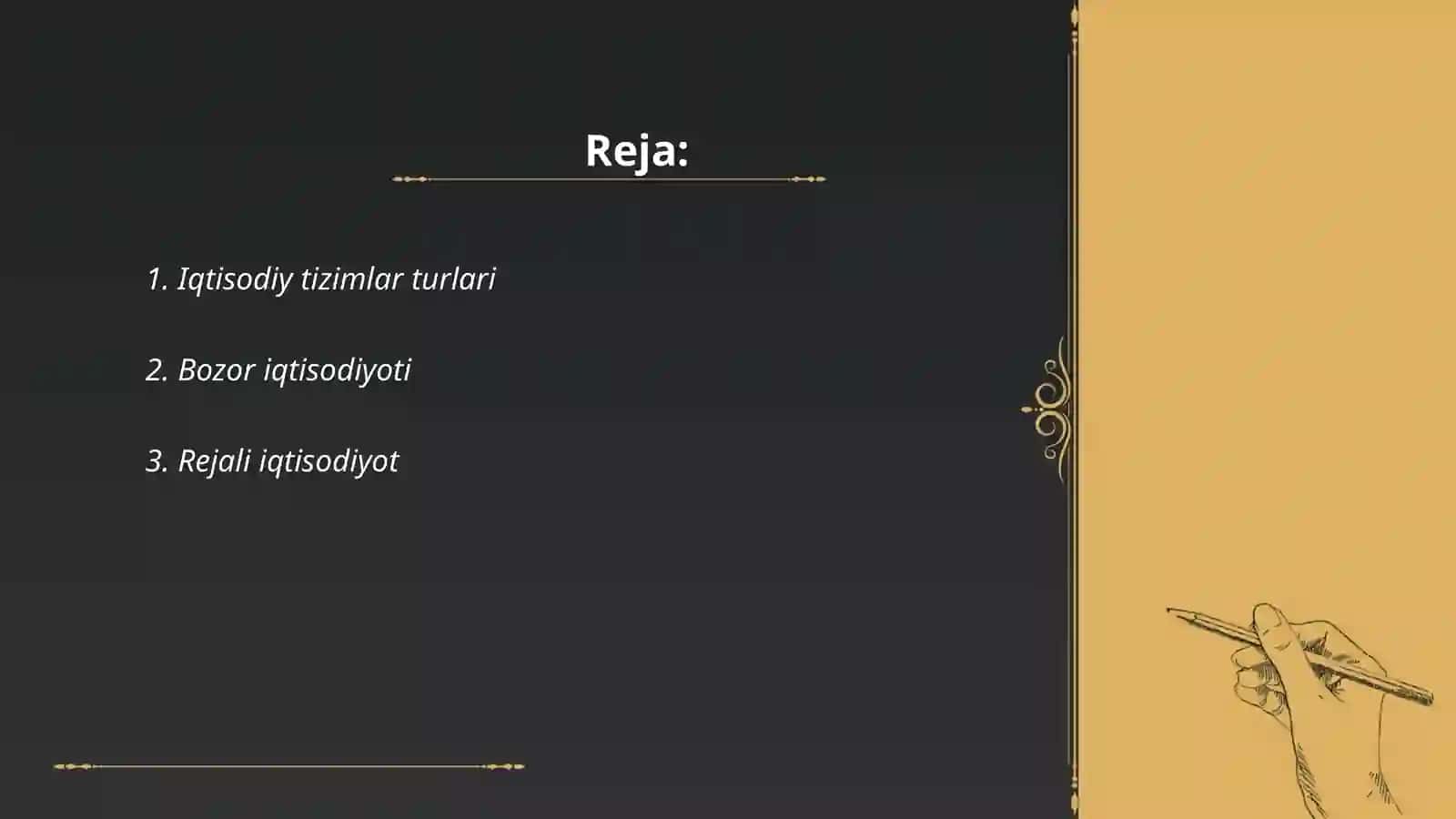 Iqtisodiy tizimlar va mulkchilik 2
