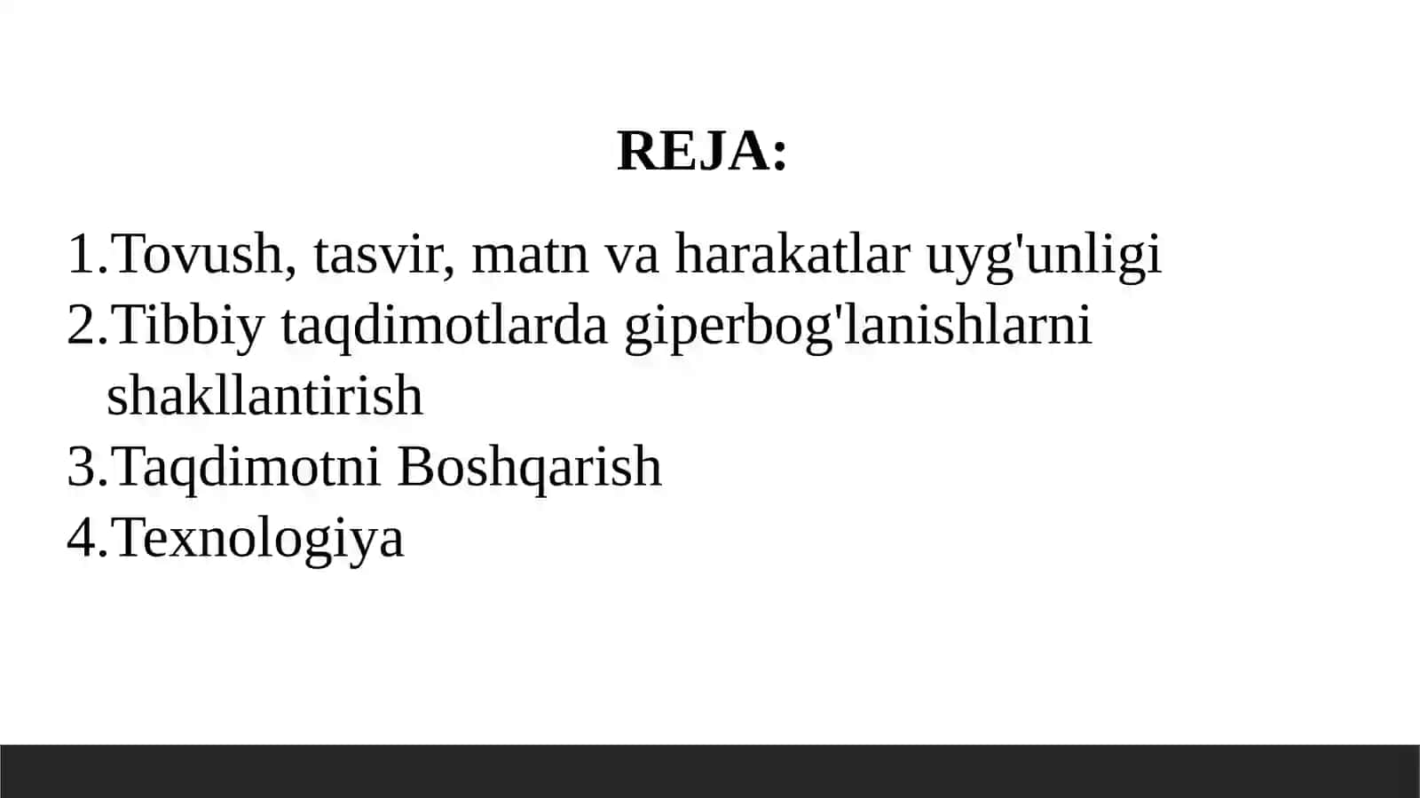 Animatsiya Masalalari 2