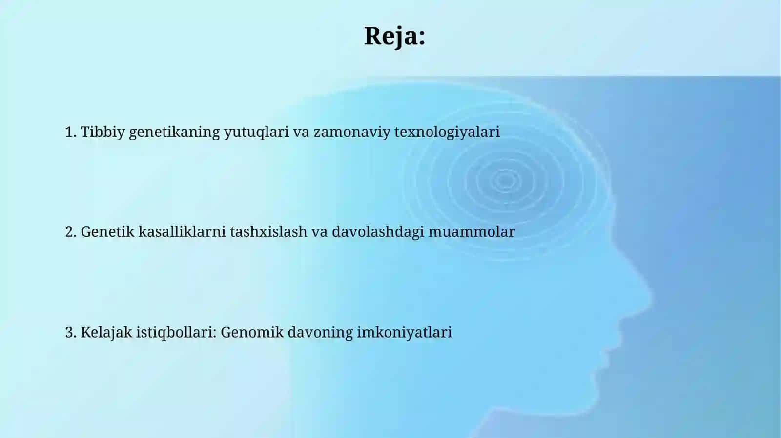 Tibbiyot genetikasi yutuqlari 2