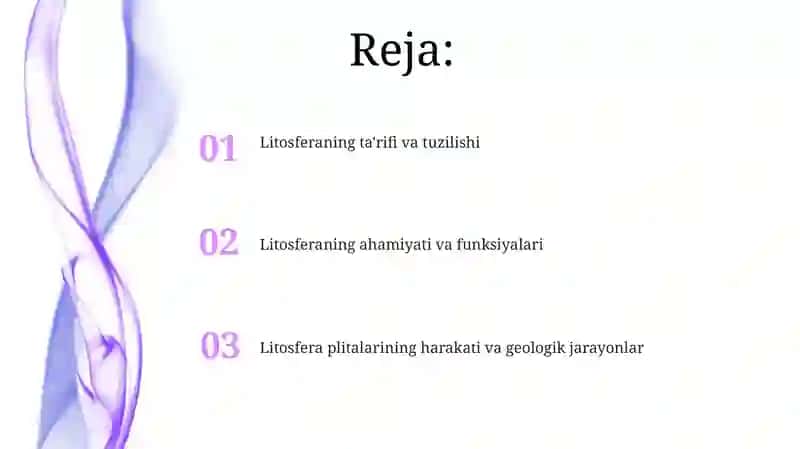 Yerning geografik qobig‘i Litosfera 2