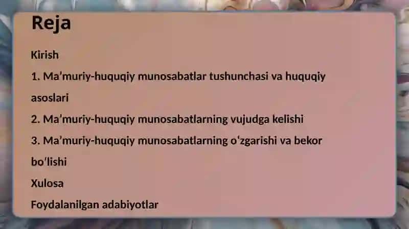 Ma’muriy-huquqiymunosabatlarningvujudgakelishi 2