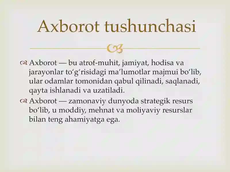 axborot kommunikatsion texnologiyalari 2