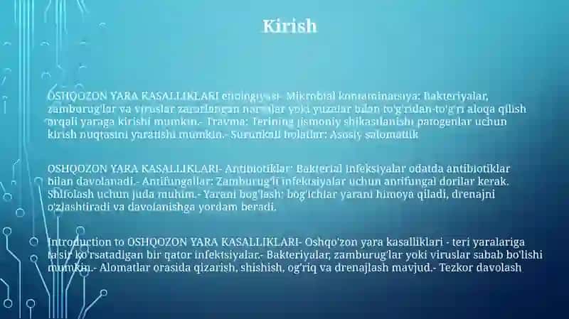 Oshqozon Yara Kasalliklari Etialogiyasi Davolashi 2