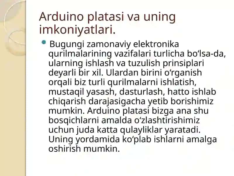 ARDUINO 2