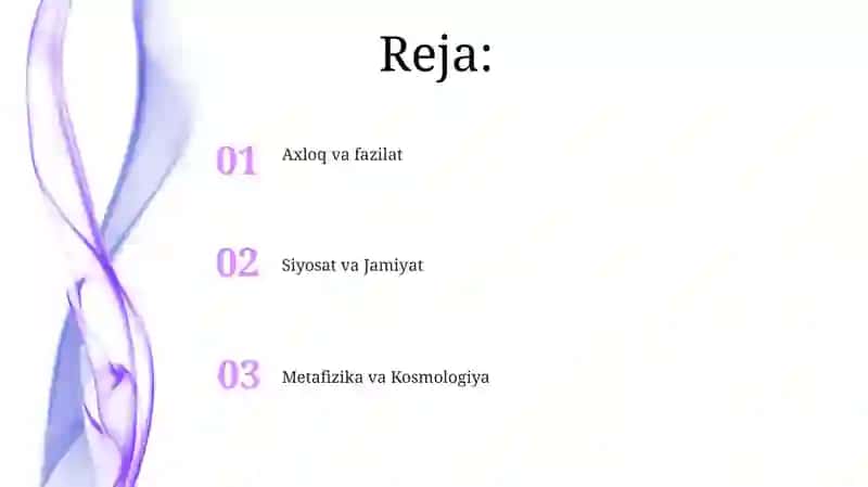 Aristotelning falsafiy qarashlari 2