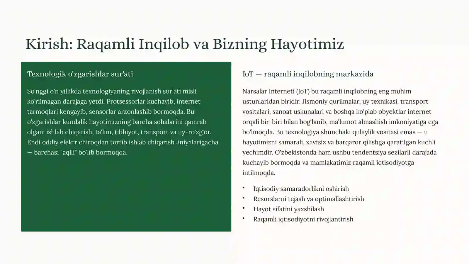Avtomatlashtirilgan Boshqaruv Tizimlarida IoT 2