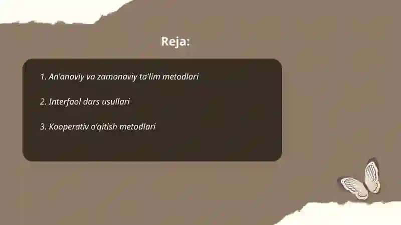 Boshlang'ich sinflarda ta'lim metodlari va vositalari 2
