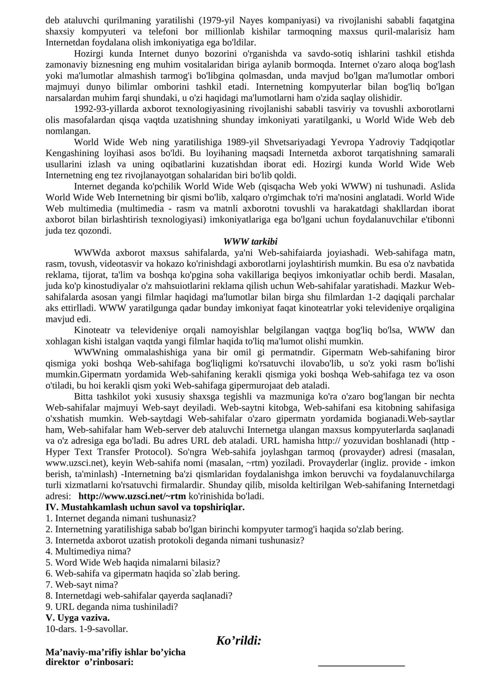 Internet va axborot texnologiyasi 2