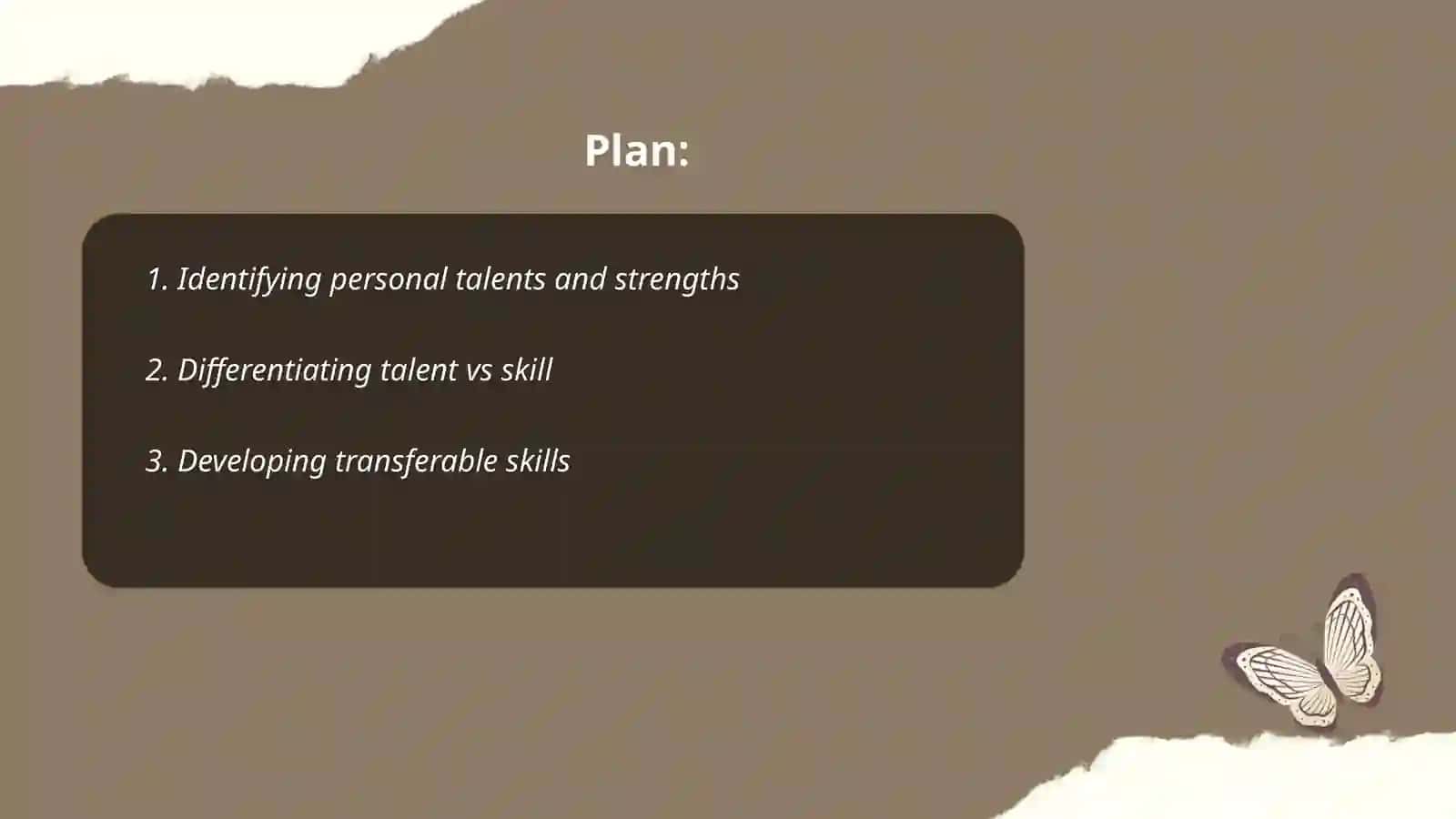 Talents and skills 2