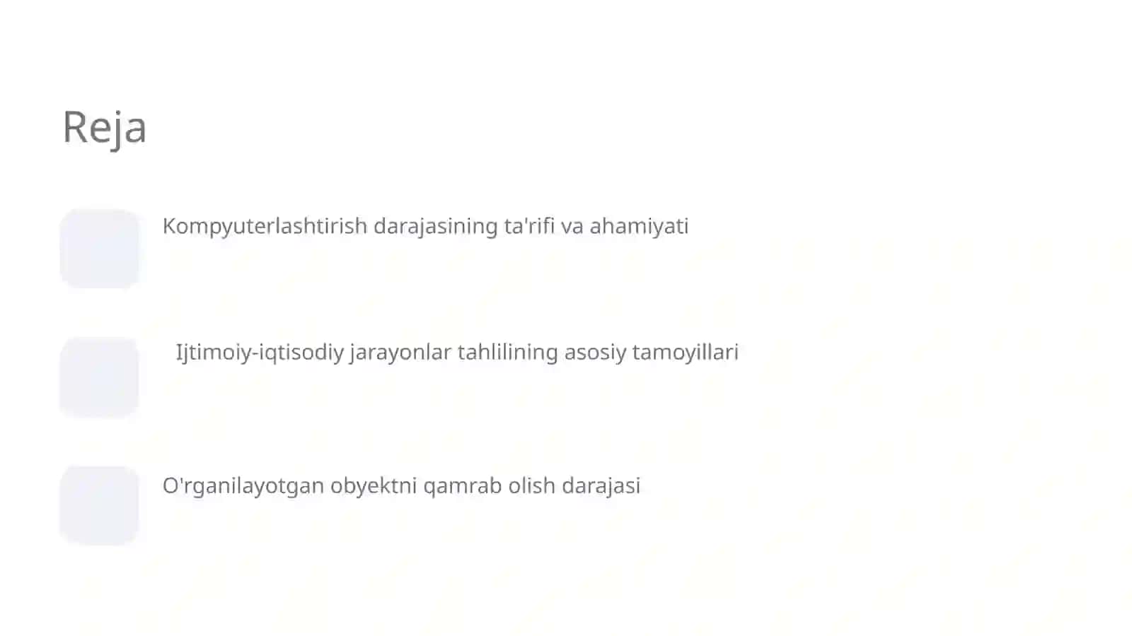 Kompyuterlashtirish darajasi bo'yicha 2