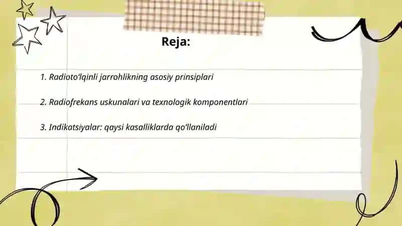 Radiotoʻlqinli jarrohlik 2