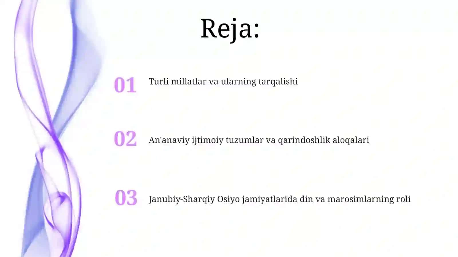 Janubiysharqiy Osiyo etnoologiyasi 2