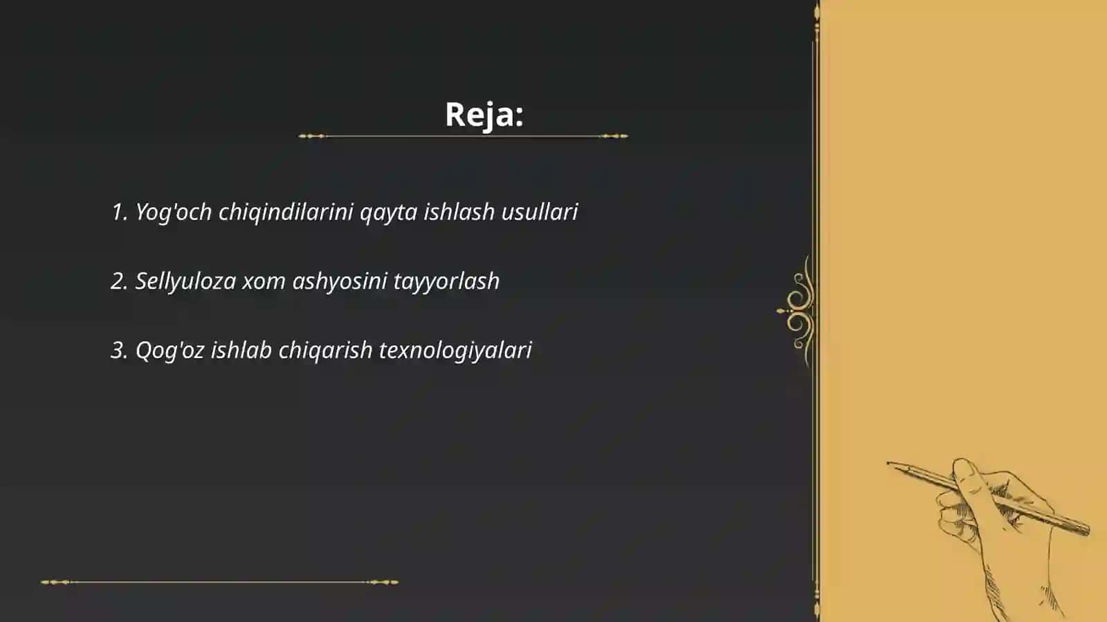 Yog'och chiqindilarini qayta ishlash usullari 2