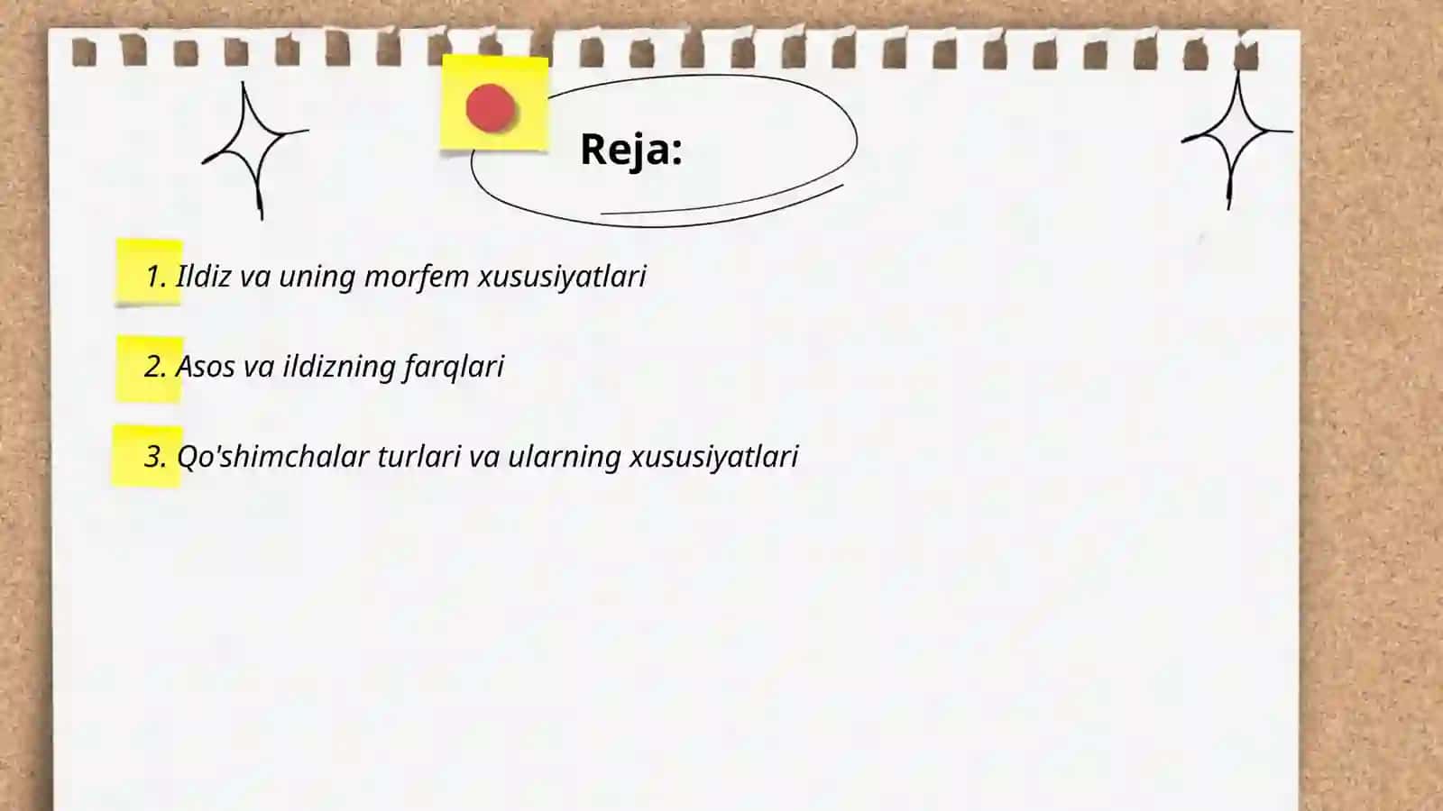 So'zning morfem tarkibi 2