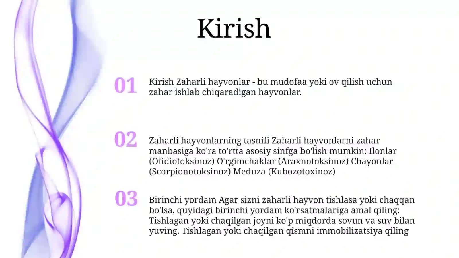 Zaharli Hayvonlar 2