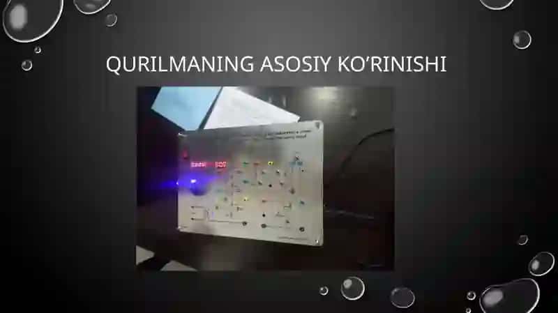 Oshiruvchito’g’rilagich va filtrlarni tadqiq etish laboratoriyasi 2