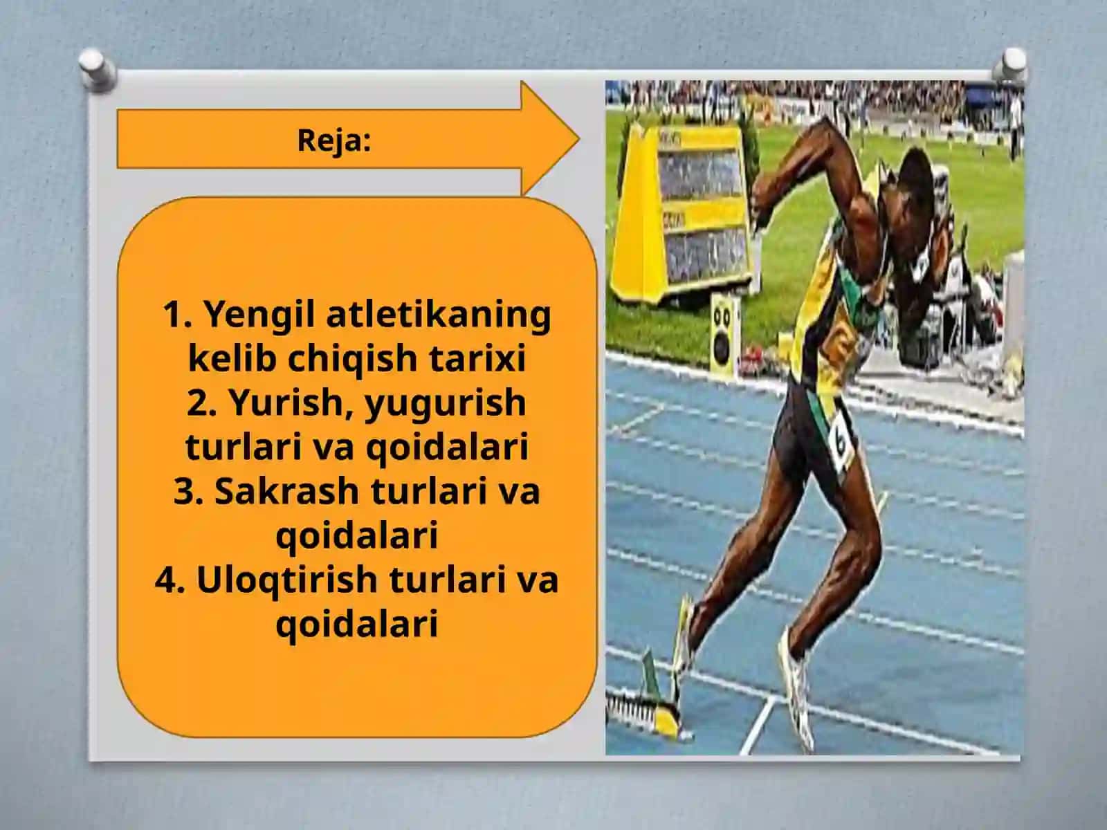 Yengil atletikaning kelib chiqish tarixi, turlari va uning qoidalari 2