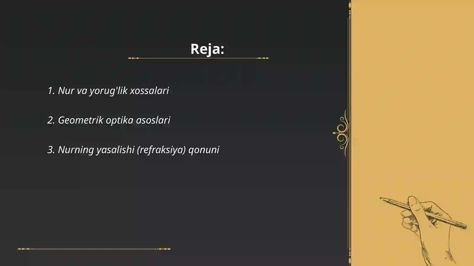 Optika va ko'zning optik sistemasi 2