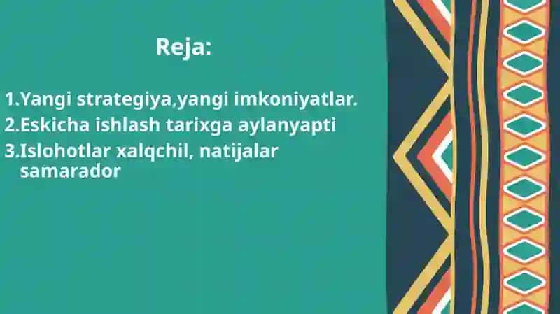 Yangi O'zbekiston tushunchasi va uning mazmun-mohiyati 2