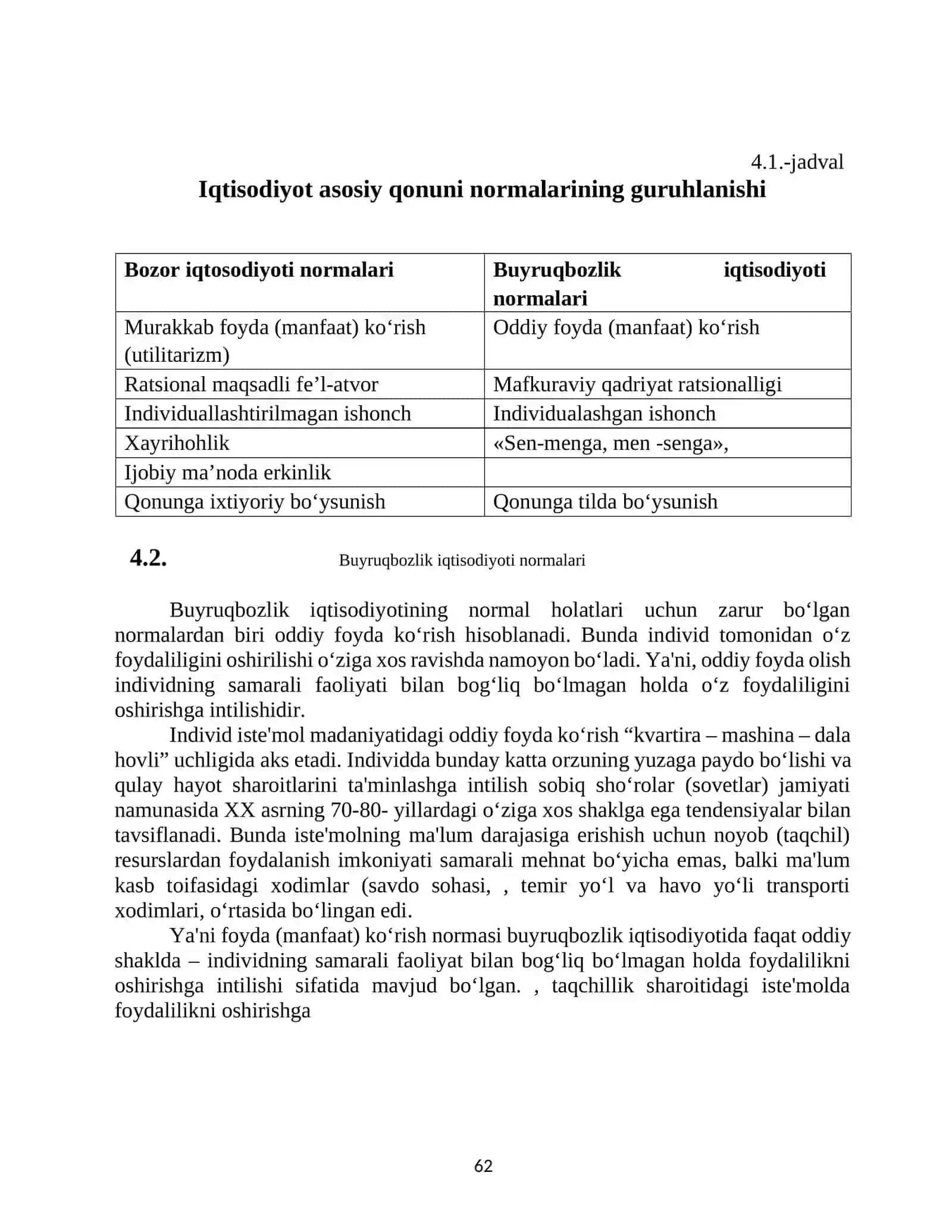 Normalar tizimi 2