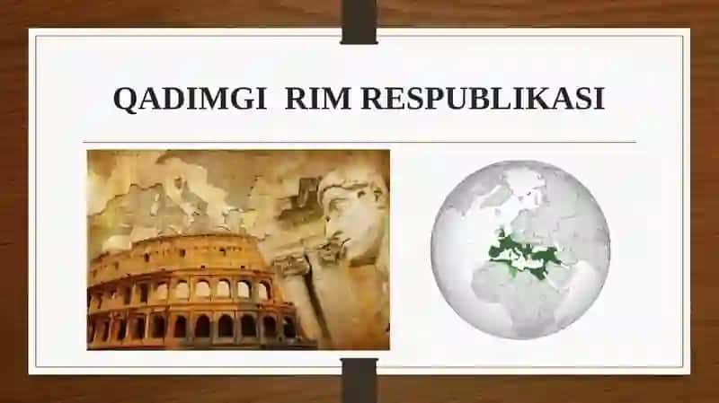 Qadimgi Rim Respublikasi 2