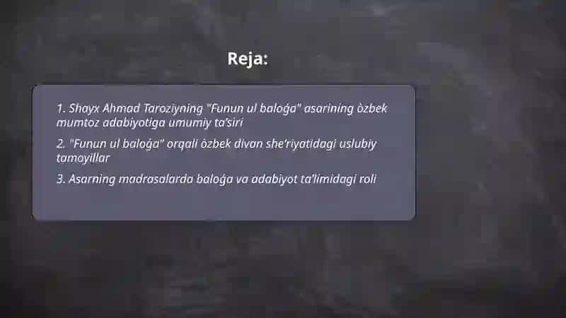 "Funun ul baloģa" 2