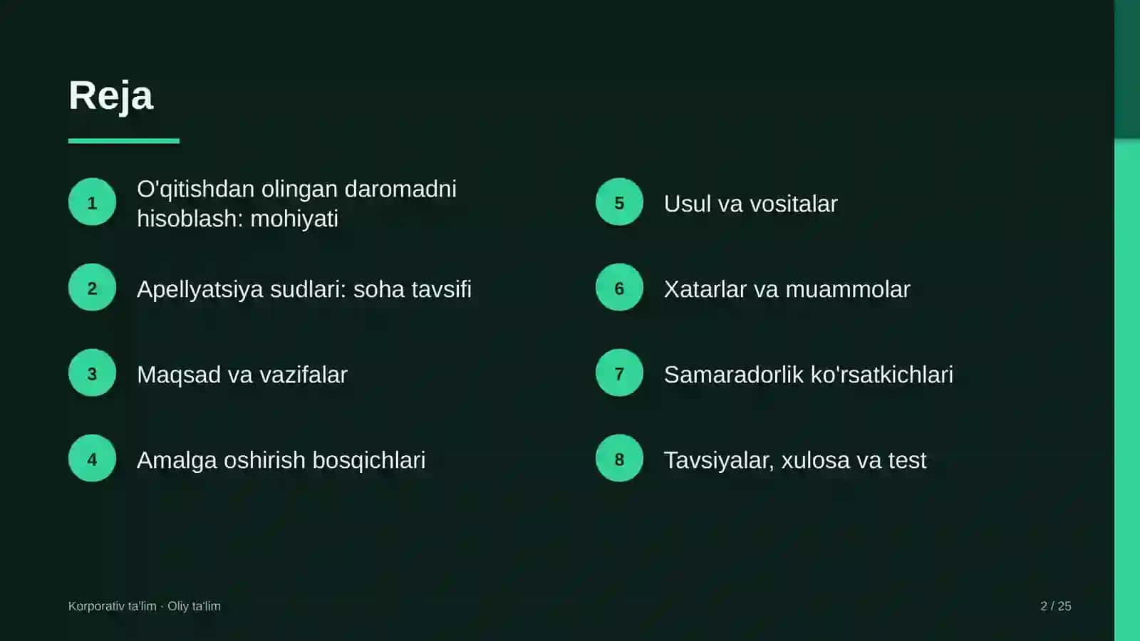 apellyatsiya sudlarida o'qitishdan olingan daromadni hisoblash 5593 2