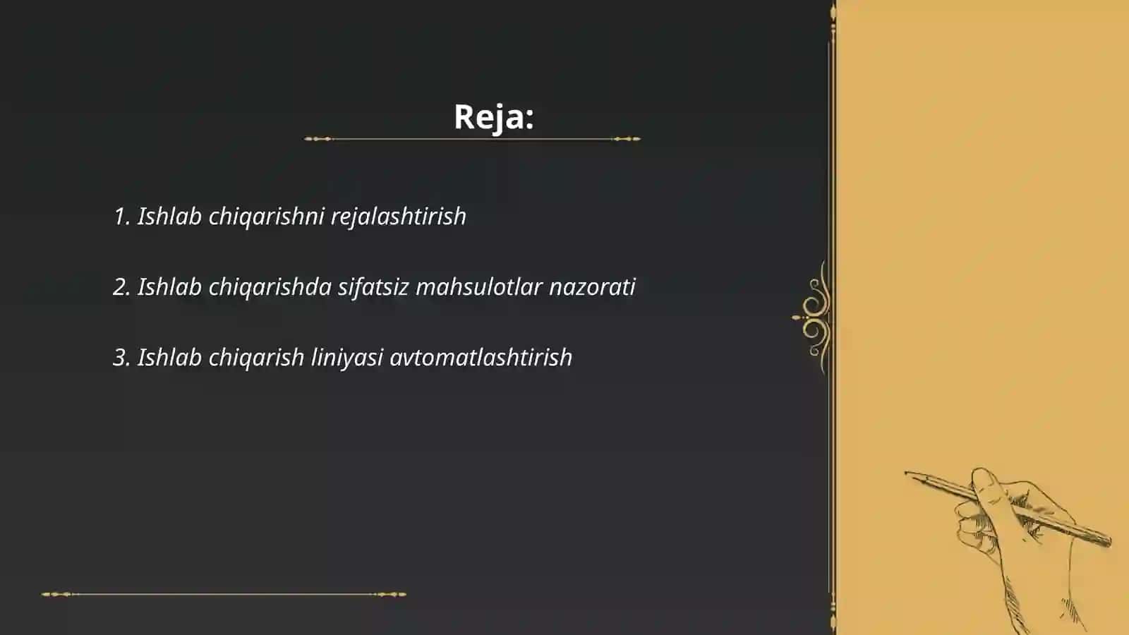Ishlab chiqarish va uning modellari 2
