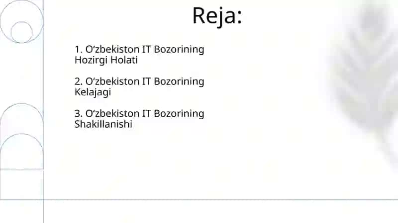 IT Bozorining Rivojlanishi 2